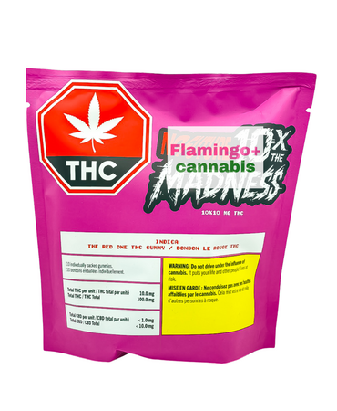 No Future No Future The Madness Multi Pack: The Red One Indica Gummies 10X10MG