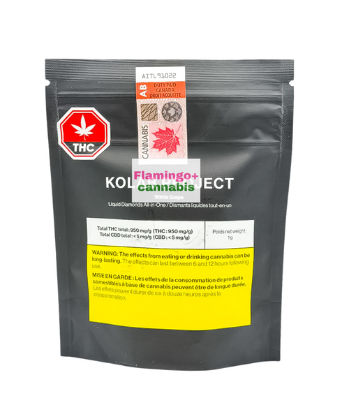 Kolab White Grape Liquid Diamonds Indica Disposable 1G