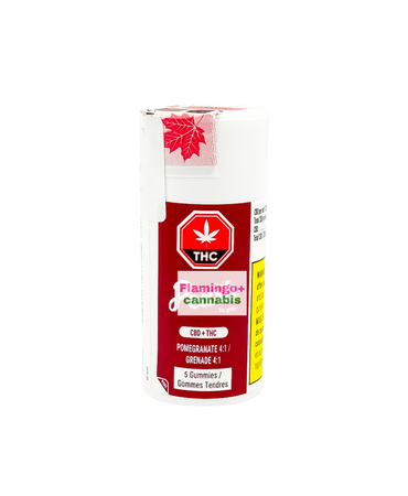 Pearls By Gron Pearls By Gron Pomegranate 4:1 CBD:THC Gummies 5X2MG