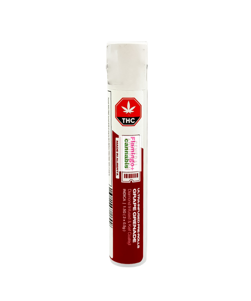 General Admission Grape Grenade Diamond Infused Indica Pre-Rolls 3X0.5G