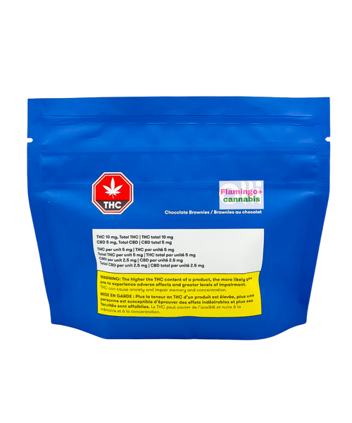 Olli Chocolate Brownies 2X5MG:2.5MG THC:CBD Brownies