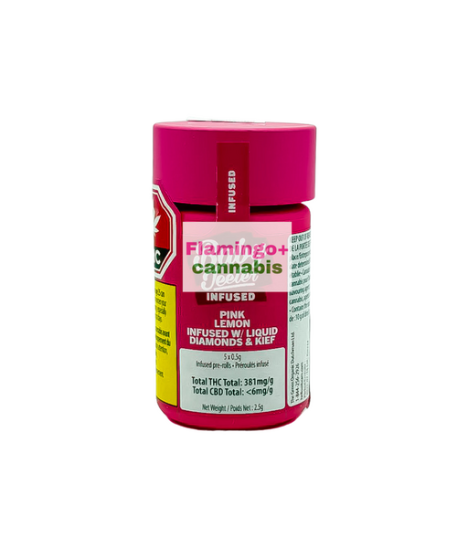 Baby Jeeter Pink Lemon Infused Hybrid Pre-Rolls 5x0.5G