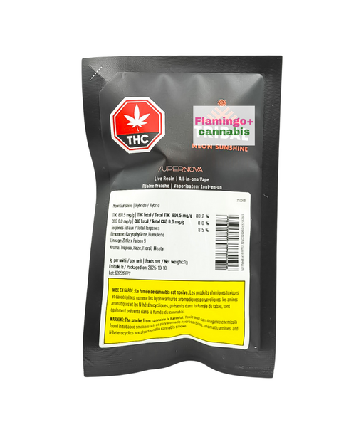 Tribal Neon Sunshine Supernova AIO Hybrid Disposable 1G