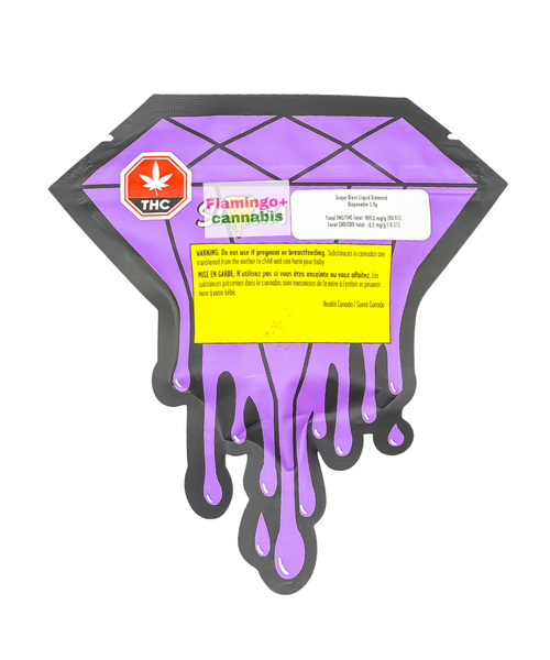 Status Grape Blast Liquid Diamond Indica Disposable 1G