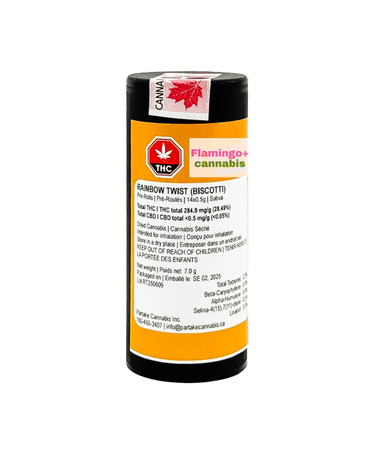 Twist Cannabis\ Twist Cannabis Rainbow Twist Sativa Pre-Rolls 14X0.5G