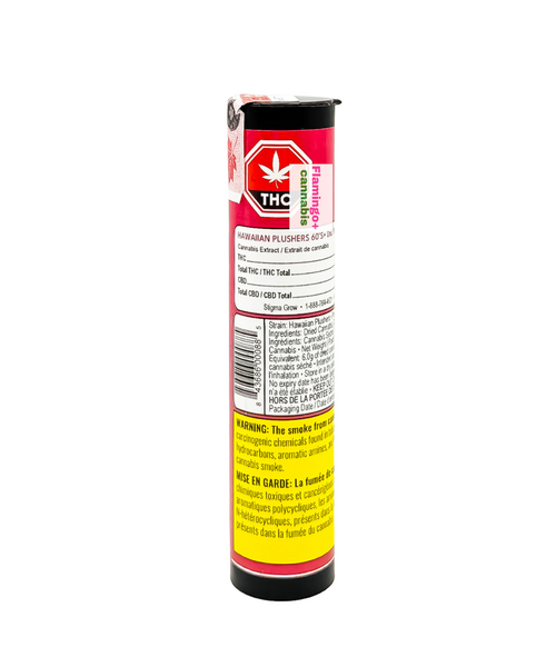 Dab Bods Hawaiian Plushers 60s DBL Infused Hybrid Pre-Roll 3X0.5G