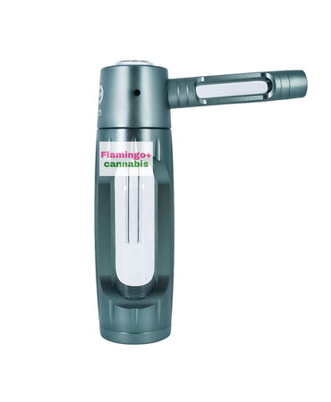 Cheech Glass Cheech 7" Metal Bubbler Grey