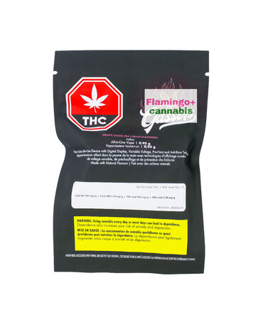 Claybourne Claybourne Gassers Grape Gasolina Liquid Diamond Indica Disposable 0.95G