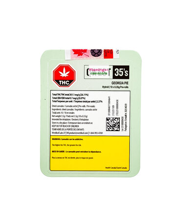 Qwest Qwest 35's Georgia Pie Hybrid Pre-Rolls 10X0.35G