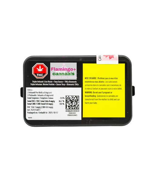 Tribal Galactic Rntz Trifecta Infused Indica Pre-Rolls 3x0.6g