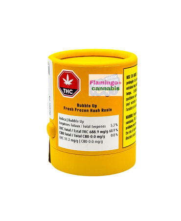 Nugz Nugz Bubble Up Fresh Frozen Indica Hash Rosin 1G