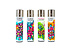 Clipper Clipper Refillable Lighter Planet Flower Design