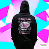 Flamingo+ Flamingo+ Black Hoodie "GOOD BAD"