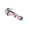 4" Heady Ribbons Swirled Glass Hand Pipe