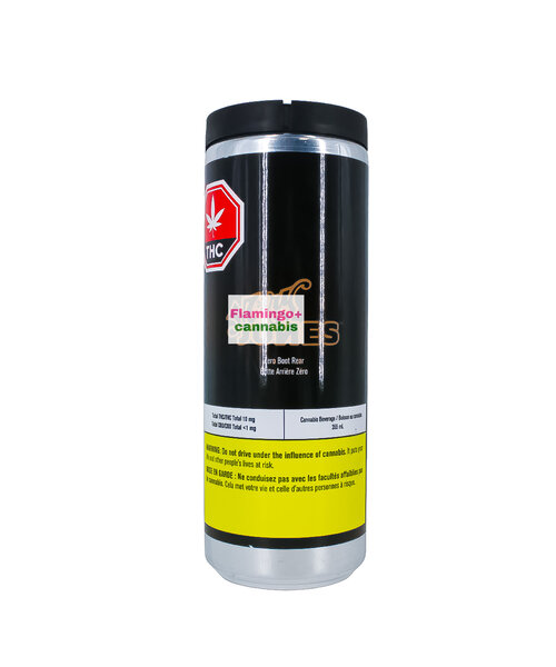 Mary Jones ZERO Boot Rear Hybrid Cannabis Beverage 10MG