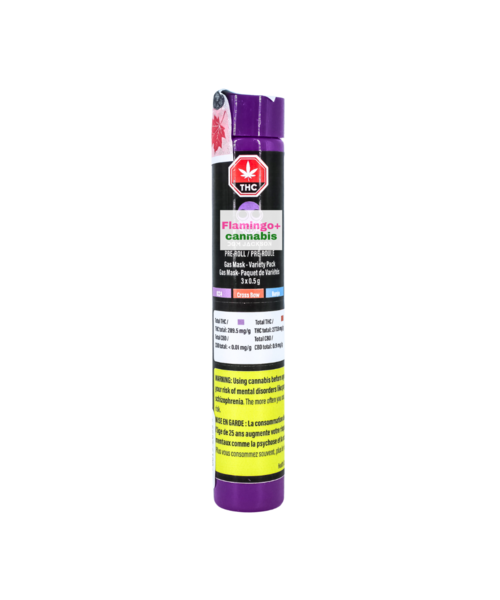 Dom Jackson Gas Mask Hybrid Variety Pack Pre-Rolls 3X0.5G