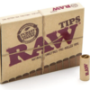 RAW RAW Slim Pre-Rolled Unbleached Tips 21 pack