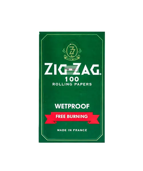 Zig Zag WetProof Rolling Papers 100 Pages/Pack