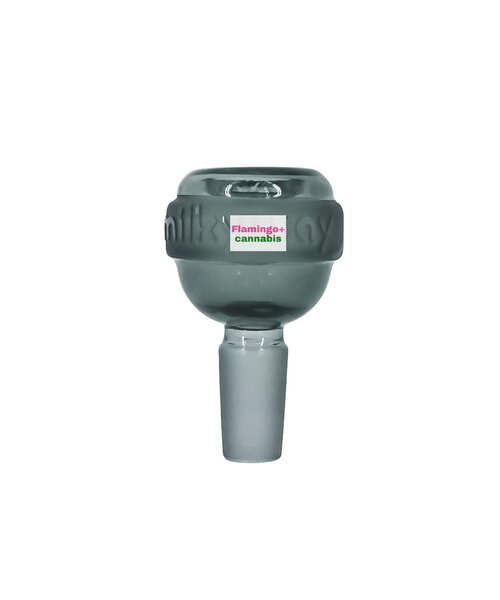 Milky Way Glass 14mm Orbit Bowl Smoke