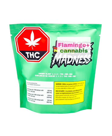 No Future No Future Ratio'd Cherry Blast 1:1:2 THC:CBD:CBC Sativa Multipack Gummies 10X10MG