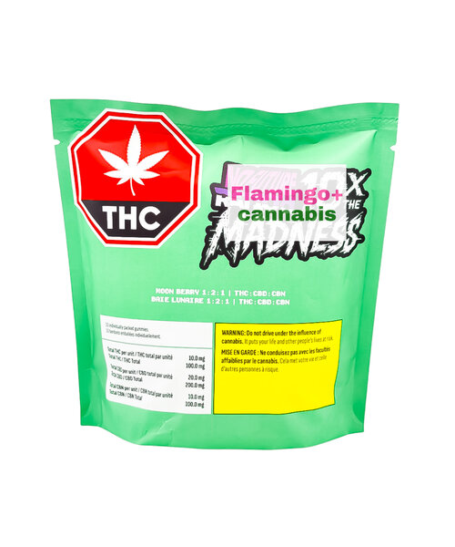 No Future Ratio'd Moon Berry 1:2:1 THC:CBD:CBN Indica Multipack Gummies 10X10MG