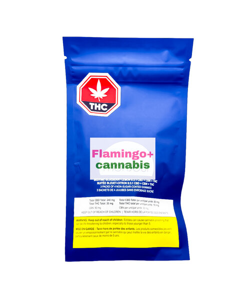 Monjour CBN Bedtime Blueberry Lemon Indica Gummies MULTIPACK 3X4X2.5MG