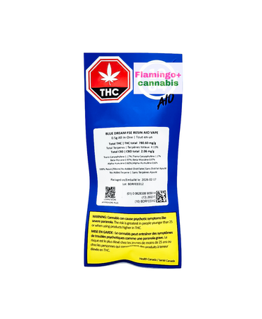 1964 1964 Blue Dream FSE Resin Sativa Disposable 0.5G