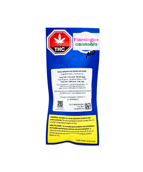 1964 Blue Dream FSE Resin Sativa Disposable 0.5G
