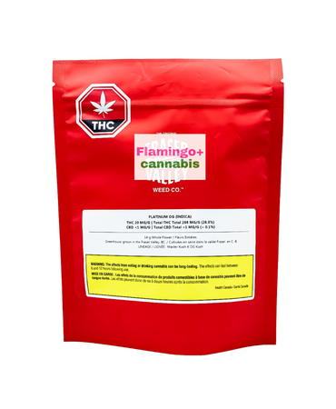 Fraser Valley Weed Co. Fraser Valley Platinum OG Indica Flower 14G