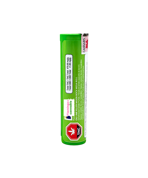 Dab Bods OG Lime Killer Moon Rock Mega Roll Sativa Infused Pre-Roll 1X1.5G