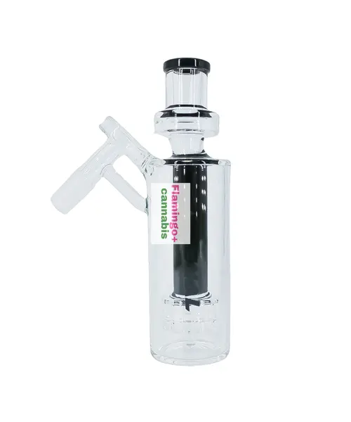 Arsenal 14mm 45 Degree Crystal Stem Ash Catcher Black