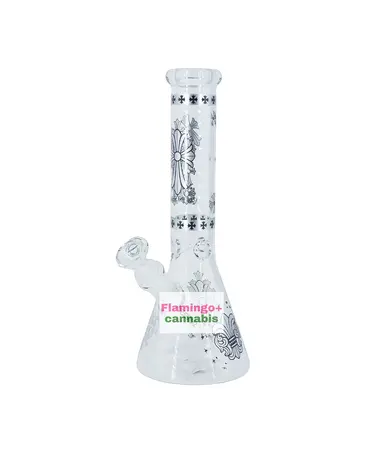 smoke arsenal Arsenal 10" 4mm Sacred Cross Beaker Bong Assorted