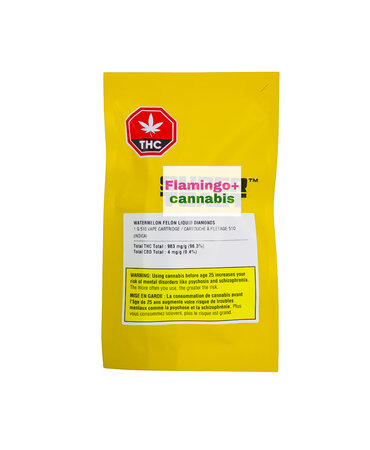 Super Toast Super Toast Watermelon Felon Liquid Diamond Indica Cartridge 1G