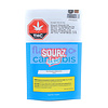 Spinach Sourz Blue Raspberry Watermelon Indica Gummies 5X2MG