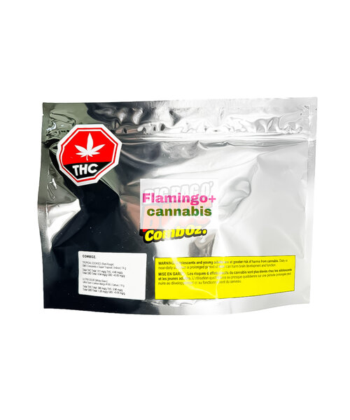 Big Bag of Buds Comboz Ultra Sour + Tropical Cookies Sativa/Indica Flower 28G