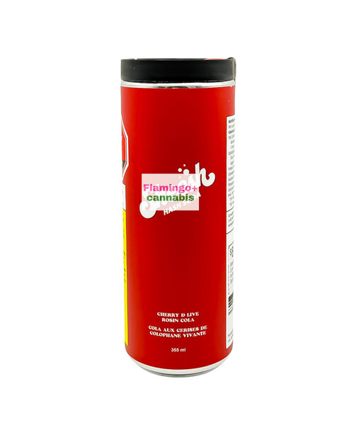 Sheesh Cherry D Live Rosin Cola Indica Cannabis Beverage 10MG