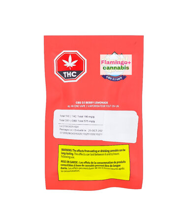 Glacial Gold Glacial Gold CBD 3:1 Berry Lemonade Hybrid Disposable 2G