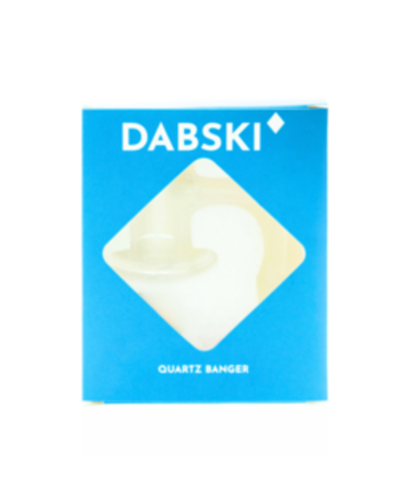 Dabski Dabski Quartz Full Weld Faceted Banger 14mm Male / 90 Degree