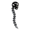 Red Eye Glass Skeleton Dabber