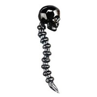 Red Eye Glass Skeleton Dabber