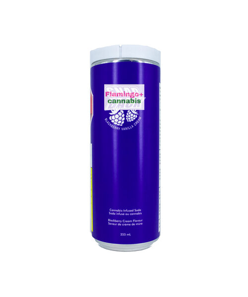 Snap Back Blackberry Creamsicle Rosin Hybrid Carbonated THC Beverage 10MG