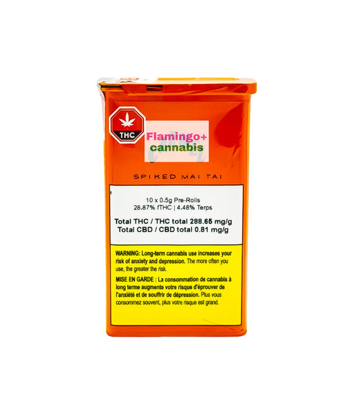Carmel Spiked Mai Tai Sativa Pre-Rolls 10X0.5G