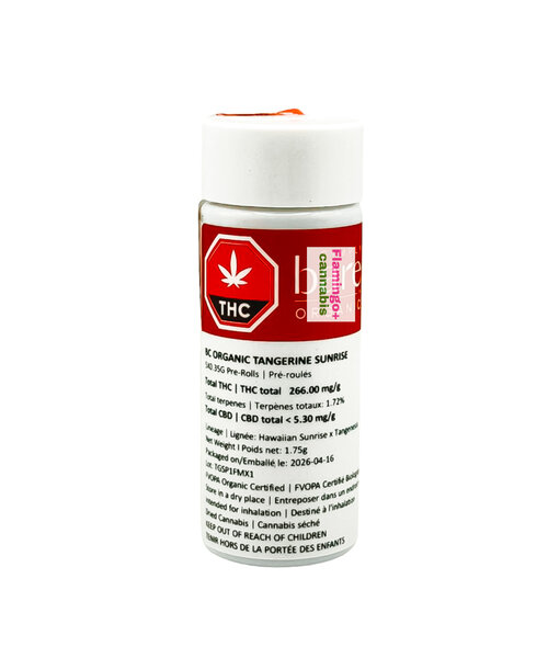Simply Bare Tangerine Sunrise Sativa Pre-Rolls 5X0.35G