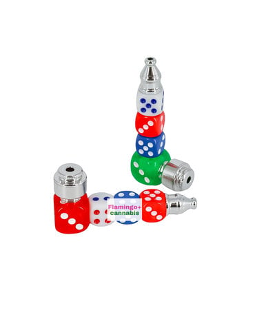smoke arsenal Arsenal 3" High Grade Dice Dream Metal Pipe Assorted