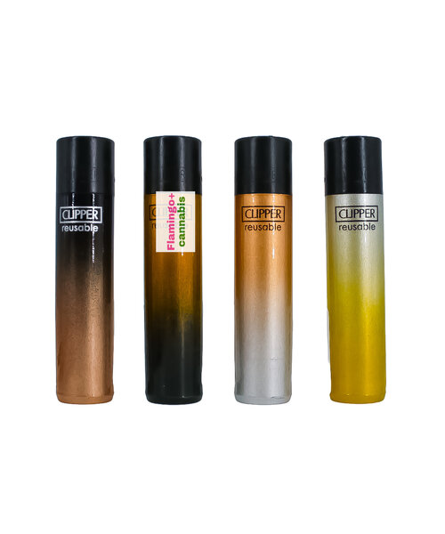 Clipper Refillable Lighter Crystal Gradient Premium Design