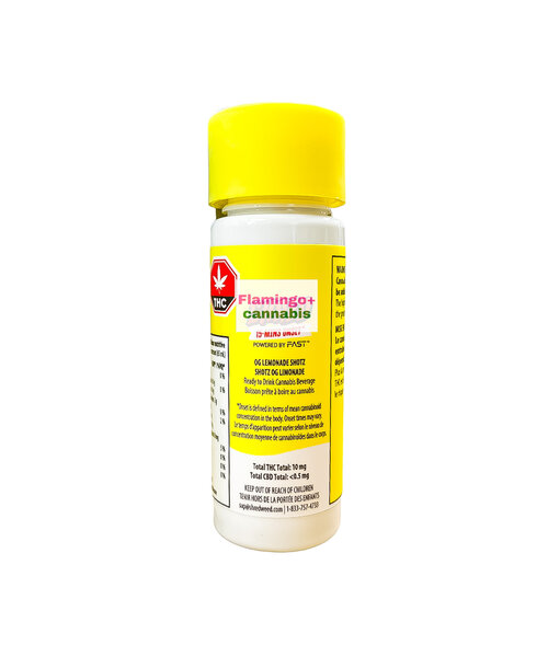 Shred OG Lemonade Shotz Hybrid THC Beverage 10MG