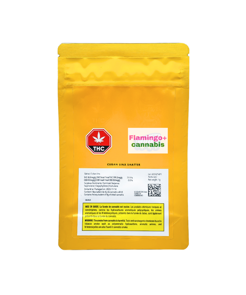 Nugz Cuban Linx Sativa Shatter 1G