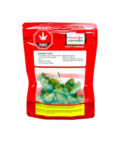 Bold Rocket Fuel Hybrid Flower 14G