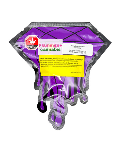 Status Cha-Ching Cherry Liquid Diamond Indica Disposable 1G