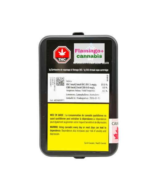 Tribal Grand Turismo Live Resin Indica Cartridge 1G